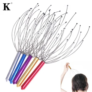 1Pcs Head Massager Hand Held Scalp Massager Stainless Steel Best Deal free shipping products from al in Pakistan