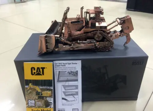 

Caterpillar Cat D11T Track-Type Tractor Copper Finish 1:50 Scale Metal Model By DieCast Masters DM85517 New in Box