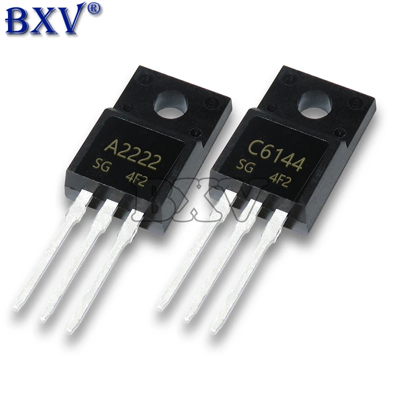 10 шт. 2SA2222 2SC6144 Φ A2222 144 c6to-220 каждый (5 шт. A2222 + 5 шт. C6144)