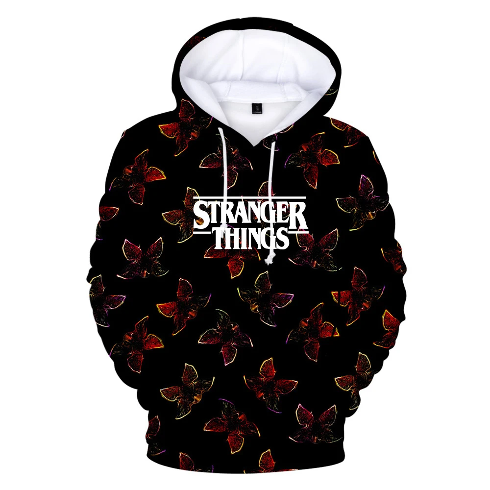 

Dropship Men's Hoodie Stranger Things Season 3 Sweatshirt Tv Series Stranger Things 3d Print Autumn Winter Women Hoodies Tops
