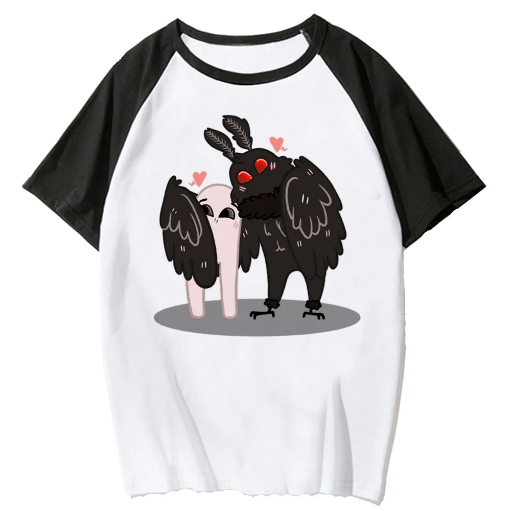 

Mothman Футболка женская комикс манга японская Футболка женская Японский комикс Дизайнерская одежда