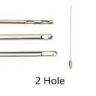 2 отверстия канюля для липосакции stardardплоская головка двойное отверстие микро Cannula инструменты для переноса жира