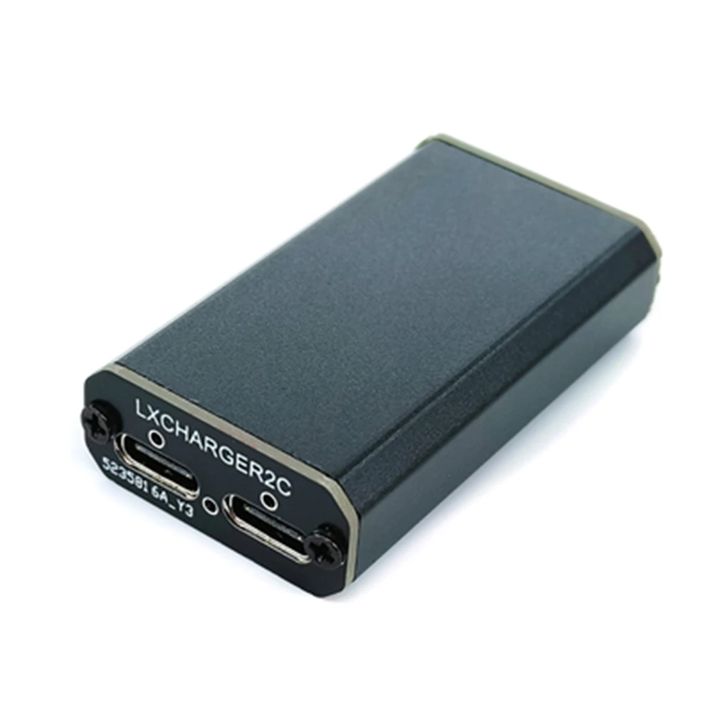 

Адаптер QC3.0 QC2.0 для быстрой зарядки с двумя USB-портами типа C