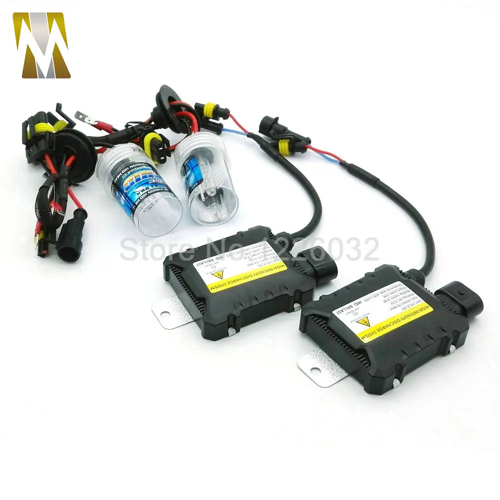 Фото Комплект ксенона H1 Hid 55 Вт H7 H3 H4 Xenon H7 H8 H10 H11 H27 HB3 HB4 H13 9005 9006 Автомобильный источник света ксенон №2