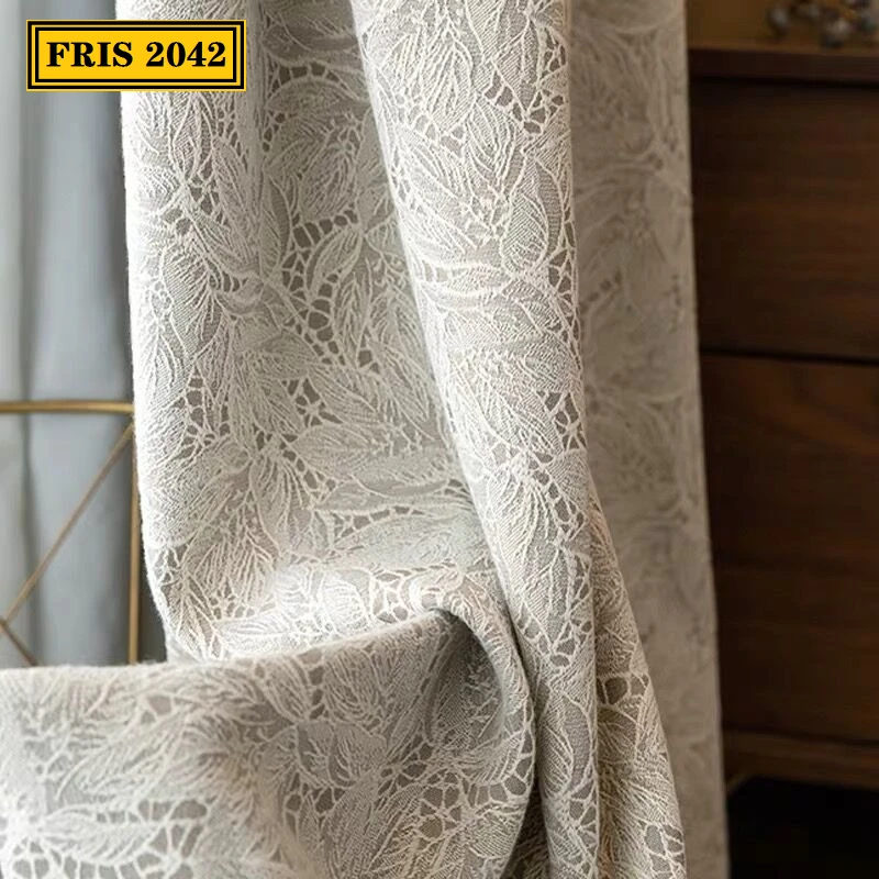 

2022 European-style Curtains Simple High Shading Finished Curtains Lace Window Curtain for Living Dining Room Bedroom Japanese