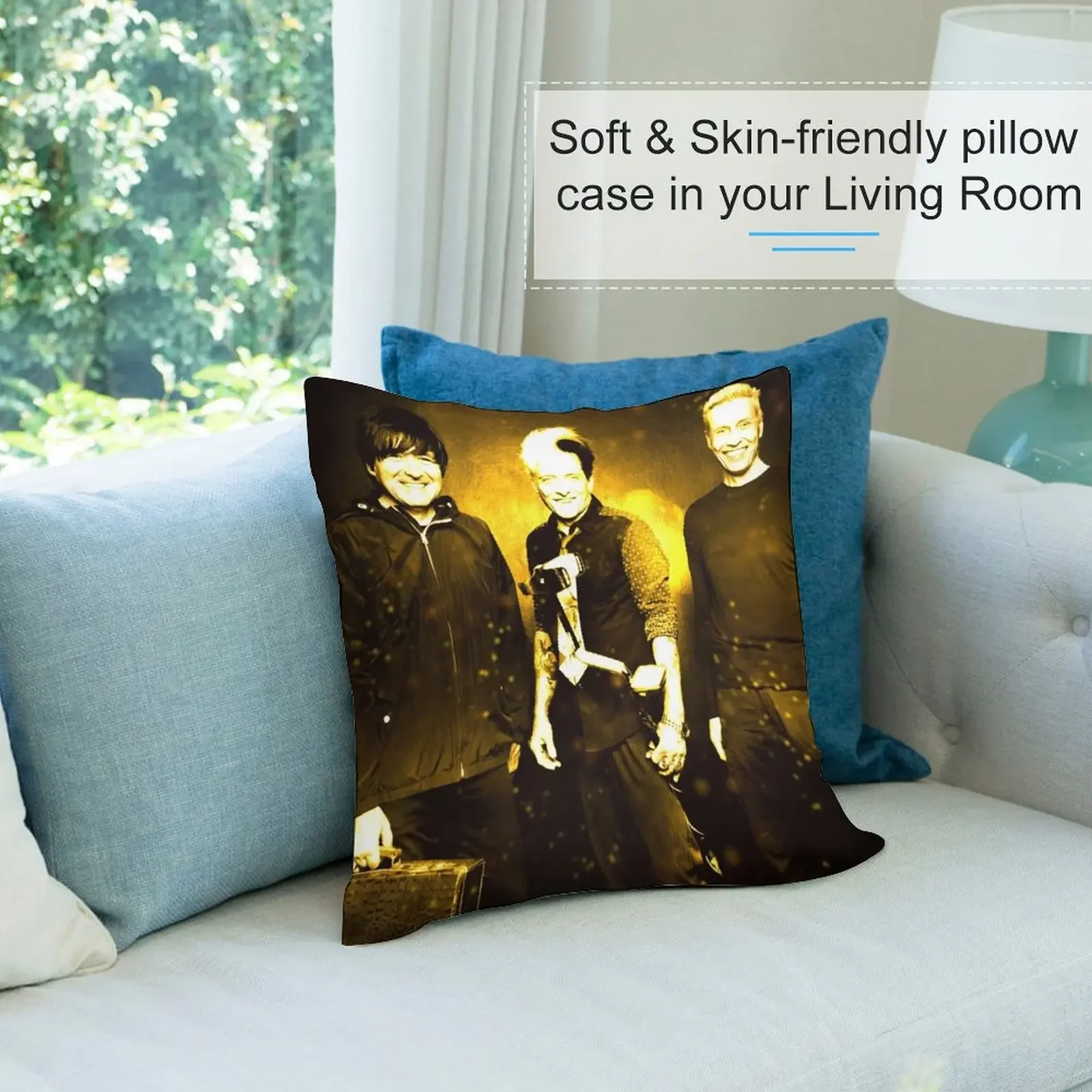 Чехол для подушки Die Ärzte в золотом стиле