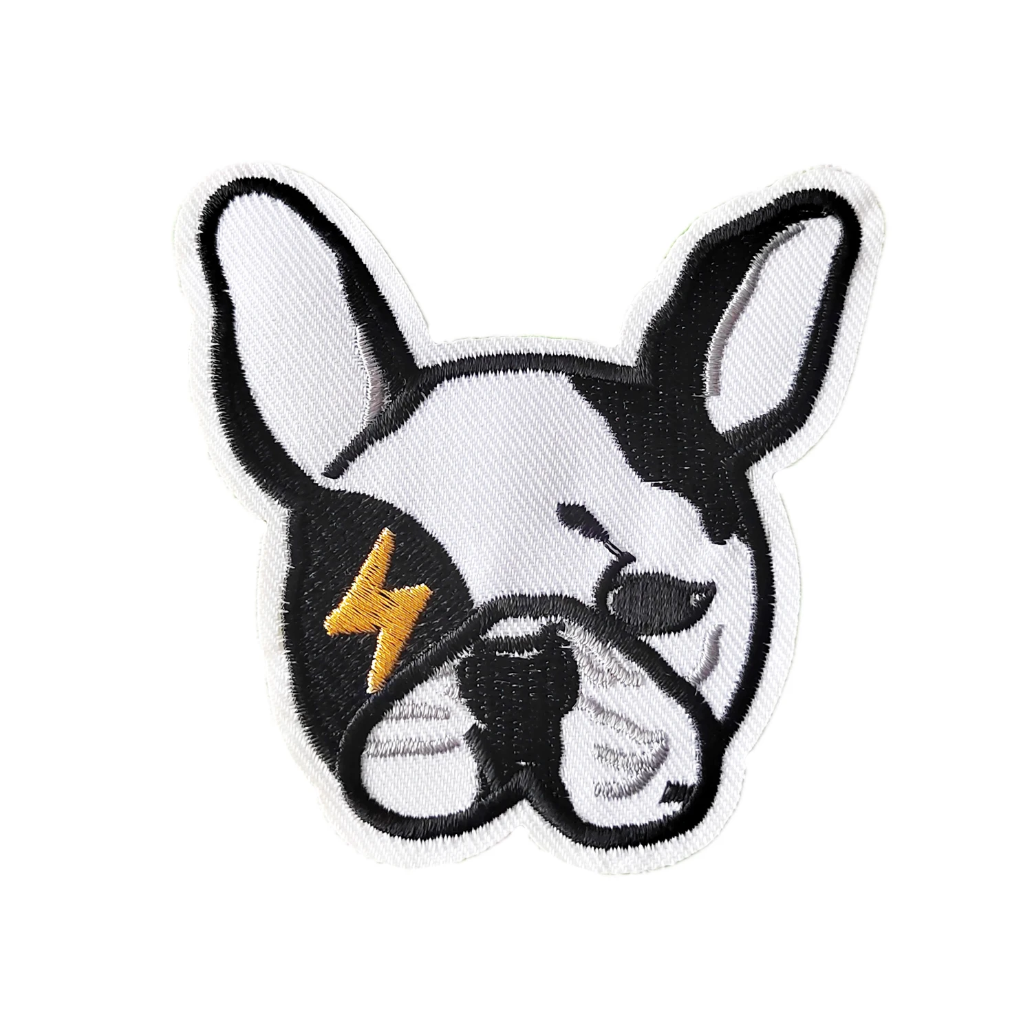 10 шт. вышивка в виде бульдога