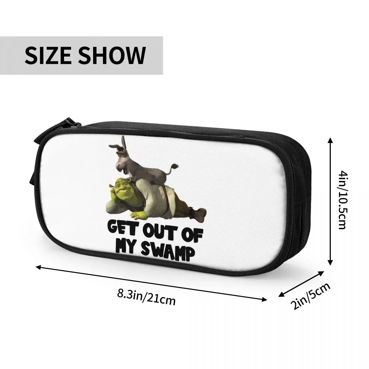 Новинка футляр для карандашей от моих болотков Большой Вместительный пенал