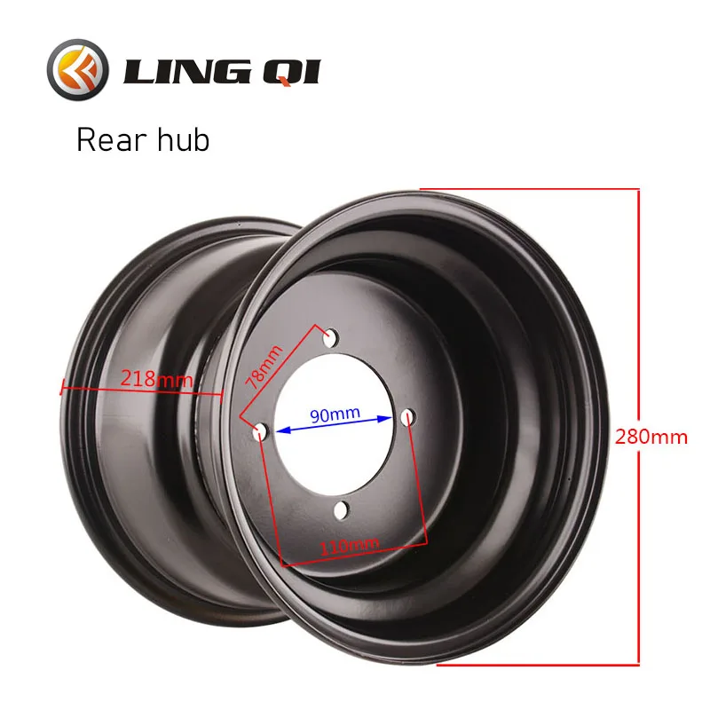Колесные диски LINGQI RACING 23x7.00-10 22x10-10 для квадроциклов