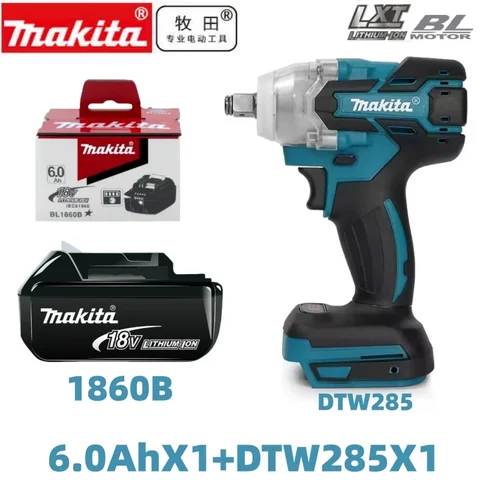 Аккумулятор Makita BL1860B 18 В 6 Ач