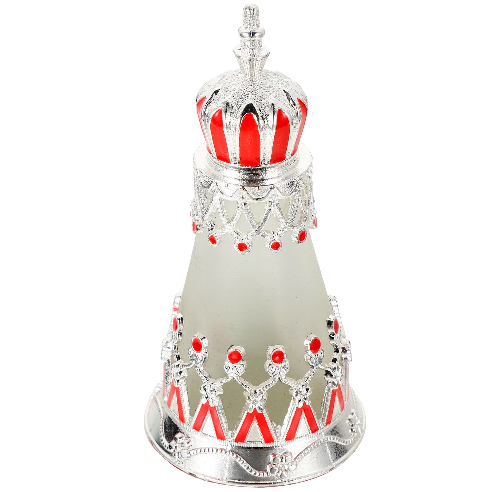 

Perfume Refillable Vintage Scent Empty Essential Fancy Travel 1960S Fragrance Atomiser Container Crystal Jeweled Egyptian Oil