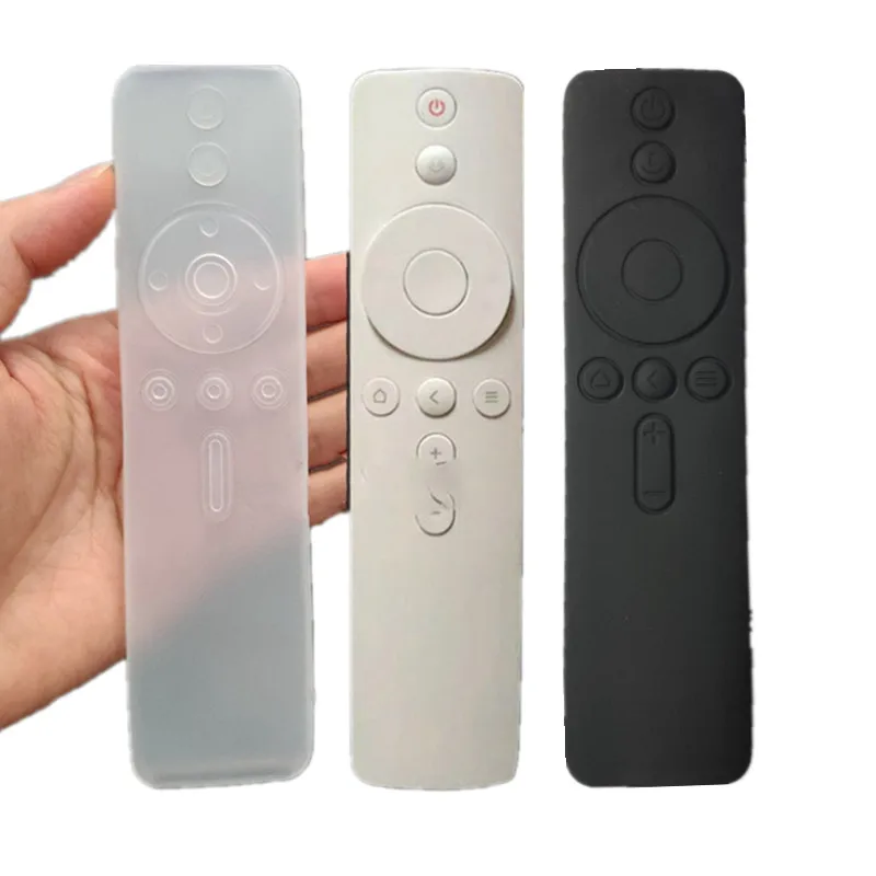

1PC Silicone Voice Button Remote Control Cover Case for Xiaomi 4 TV Dustproof Protective Case for Xiaomi Set-top Mi Box 4 Series
