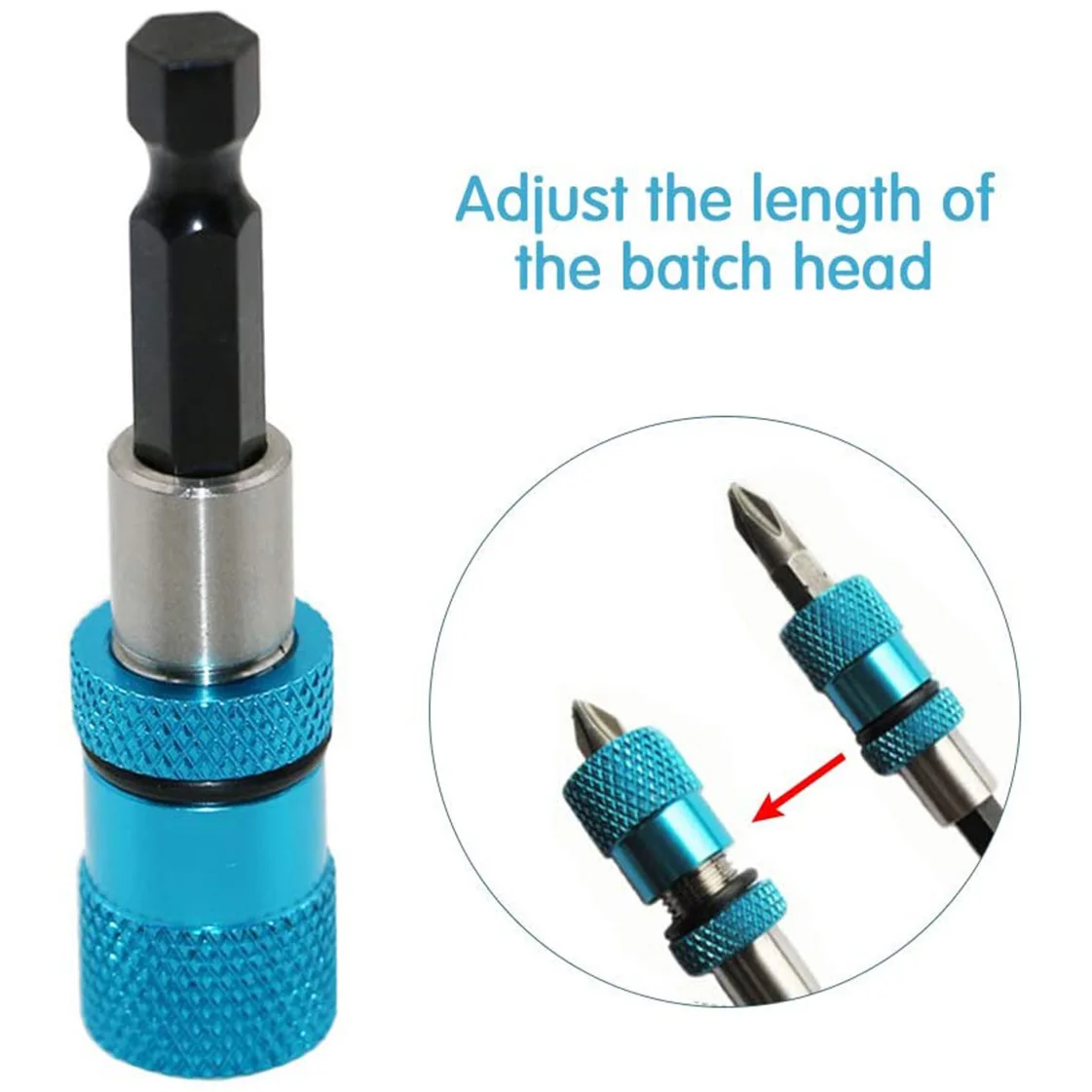 1 шт. магнитная отвертка с шестигранным хвостовиком глубина винта держатель бит