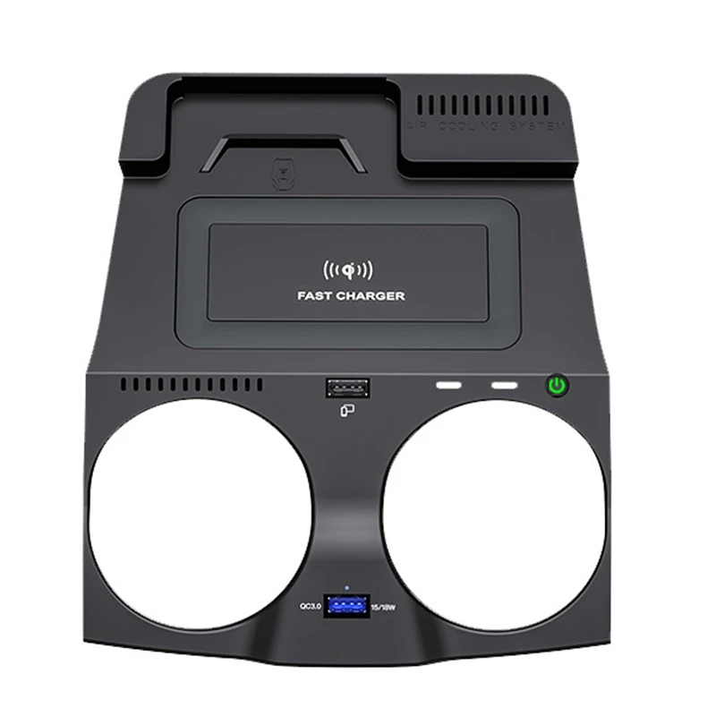 

Car Mobile Phone Wireless Charger Fast Charging Plate Phone Holder For-BMW 5 Series G30 2018-2020