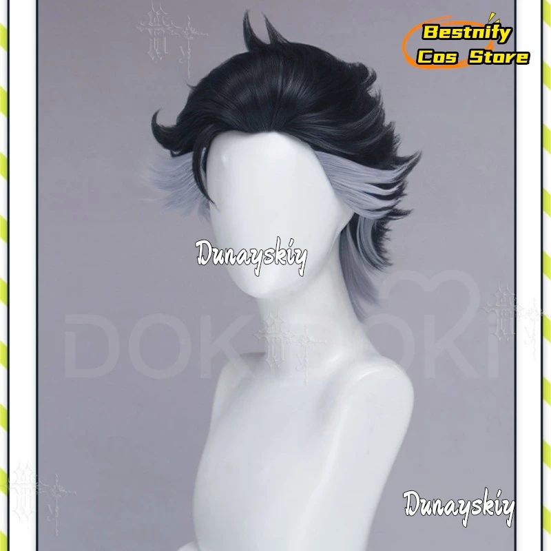 Фото CR7.3*Gachiakuta Kutony Cthoni Zodyl Fluffy Teased Gris Top Detachable Ahoge Full High Temperature Fiber Cosplay Anime Hairpiece №5