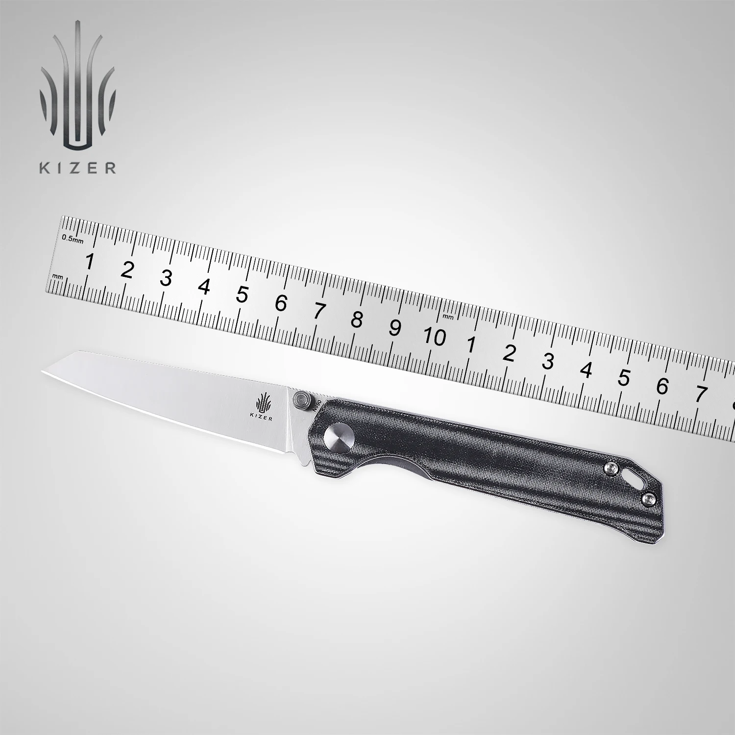Kizer Mojave Exclusive V3458RE1 Begleiter Mini Pocket Knives Micarta Handle EDC Folding Knife N690 Steel Survival Tool