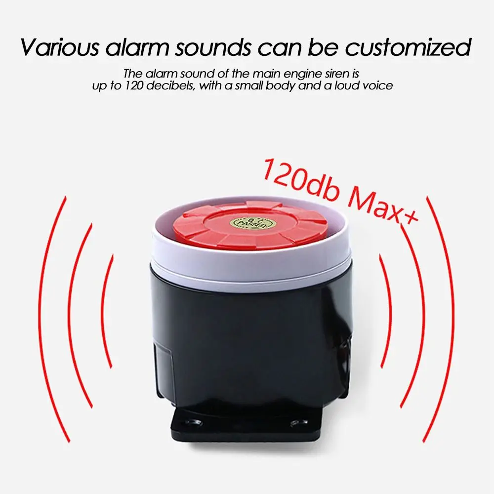 

Electronic Piezoelectric 12V 24V 220V Warning Device Light Alarm Explosion Without Light High Decibel Sound Buzzer
