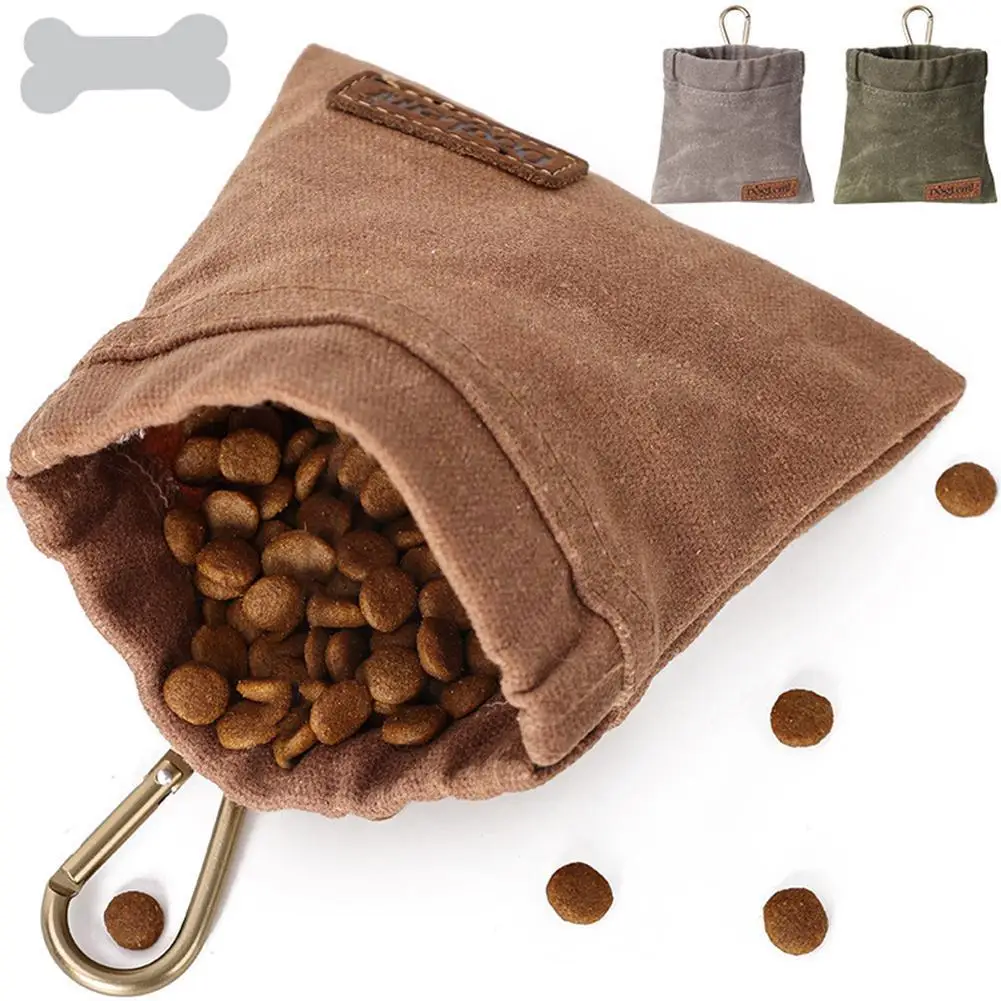 

Portable Training Dog Treat Bag Outdoor Dog Treat Pouch Pouch Waist Snack Carries Poop Bag Puppy Food Storage Supplies Pet C1p8