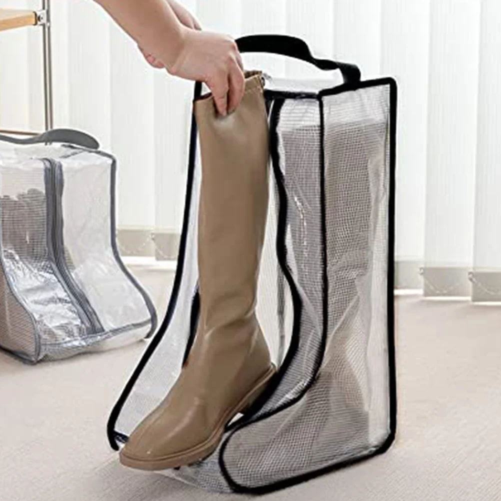

2 Pcs Organizer Household Storage Bag Outdoor Pouch Travel Packing Bags Reusable Shoe Holder Home Supply Pvc Duffle