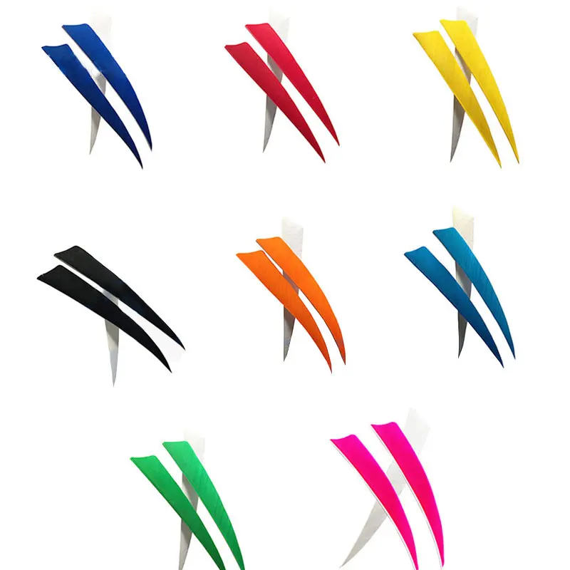 

36PCS 5inch Right Wing Arrow Turkey Feather Vanes DIY Archery Hunting Targeting Arrows