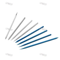 ophthalmic tear point dilator plastic instrument line carving tear point dilator long cone medium cone short cone double head