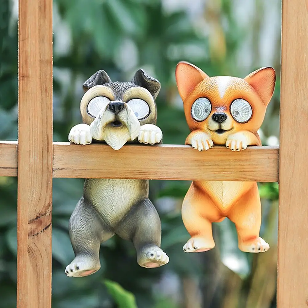 

Resin Frog Statue With Solar Lamp Animal Figurine Ornaments Corrosion Resistant Craft Garden Decor Garden Decoration Outdoor