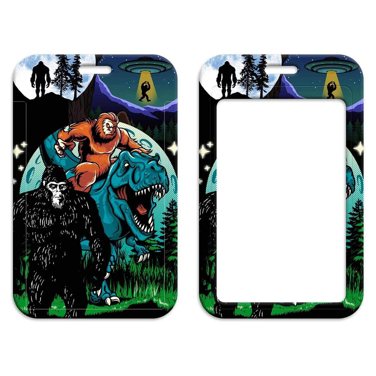 Шнурок с монстром для ключей чехол удостоверения личности паспорта USB-держатель