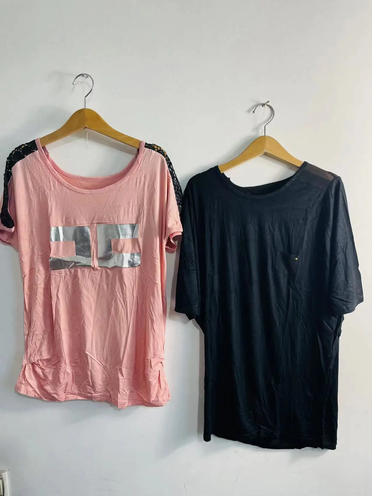 Женская летняя футболка из модала свободный комплект двух предметов с коротким