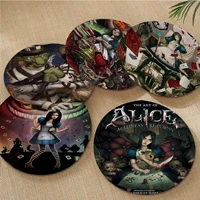 disney alice madness returns european chair mat soft pad seat cushion for dining patio home office indoor outdoor chair mat pad