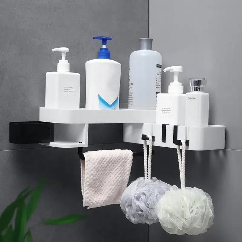 

1pc Multifunctional Shower Caddy Rustproof Bathroom Shelf