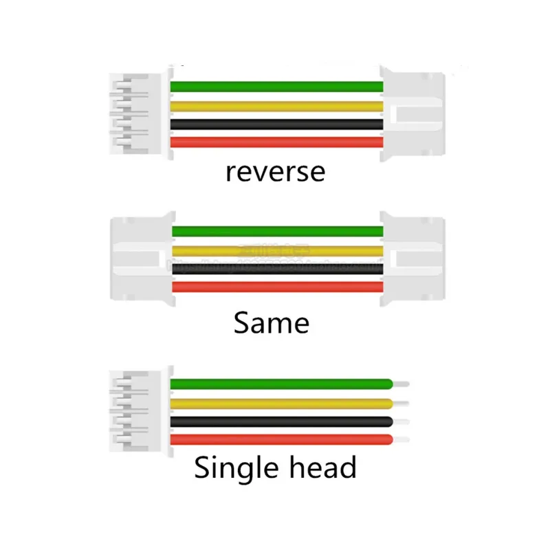 5 шт./лот PA2.0 мм одинарный двойной конец с пряжкой соединительный провод 10/15/20 см