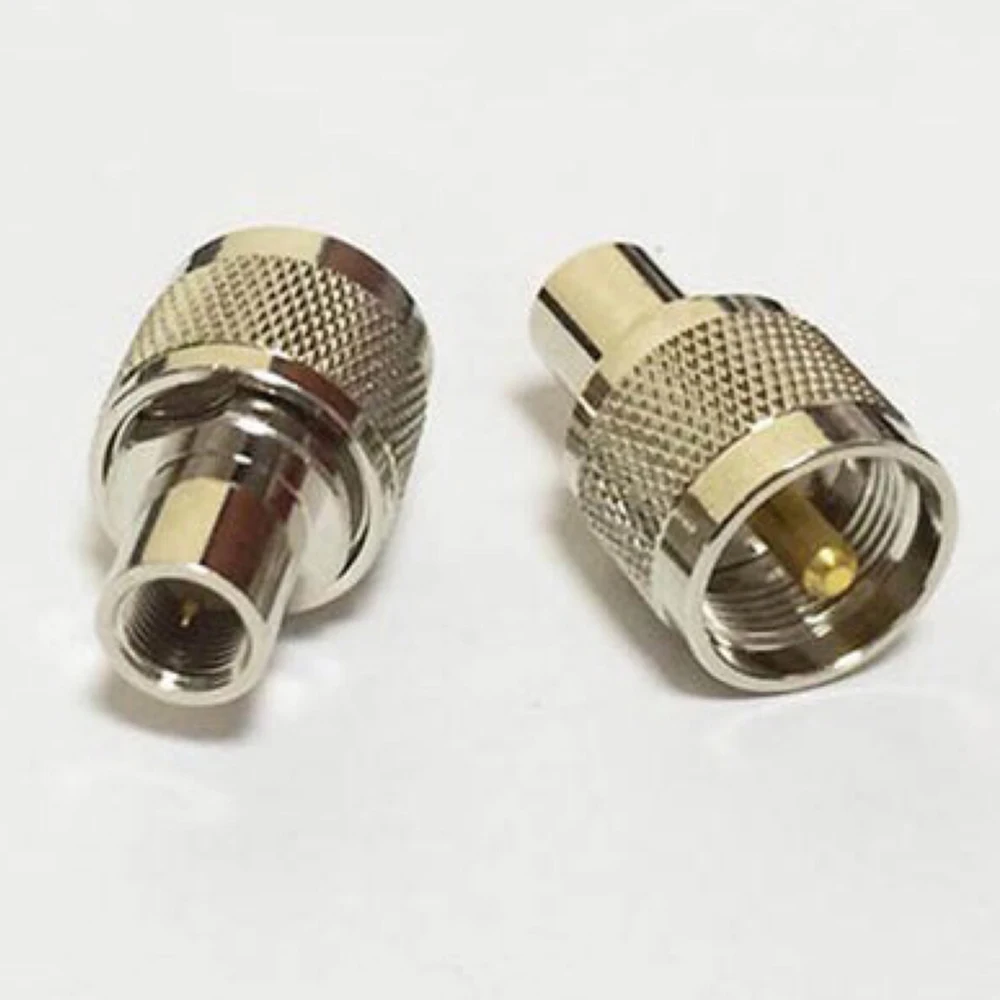 

2PCS/LOT UHF to FME Adapter PL259 UHF Male to FME Male Plug Straight RF Coaxial Adapter Coax Connector Converter