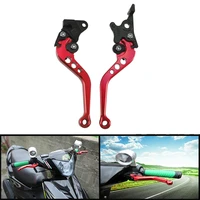 2 pcs of motorcycle brake lever left and right motorcycle clutch lever brake pump front master cylinder hydraulic brake lever