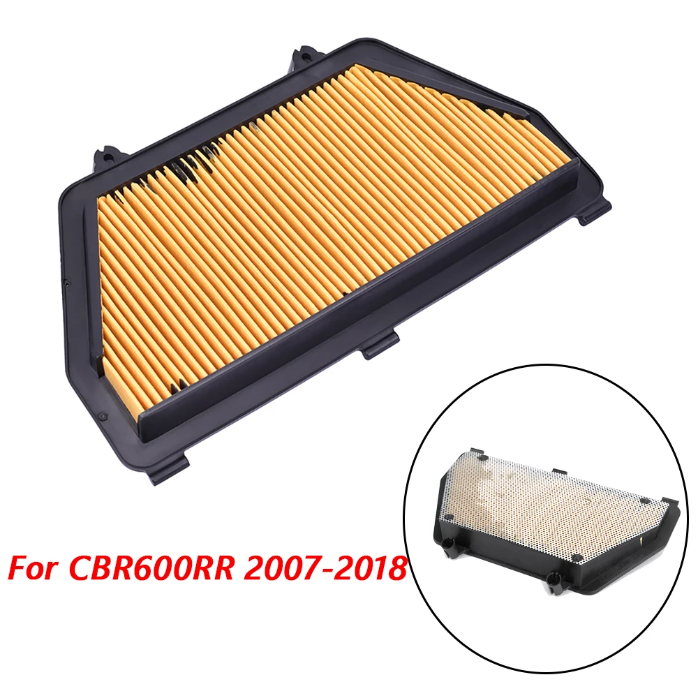 Воздухозаборный фильтр двигателя мотоцикла, очиститель, элемент воздушного фильтра для Honda CBR600RR CBR600 RR 2007-2018 CBR600RA 2009-2018