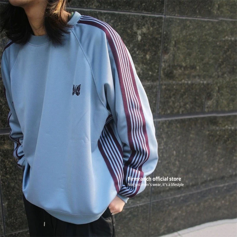 Firmranch новая японская модная свободная толстовка с вышивкой бабочки для мужчин и