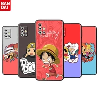 anime one piece cute for samsung galaxy a52s a72 a71 a52 a51 a12 a32 a21s 4g 5g fundas soft black phone case capa coque cover
