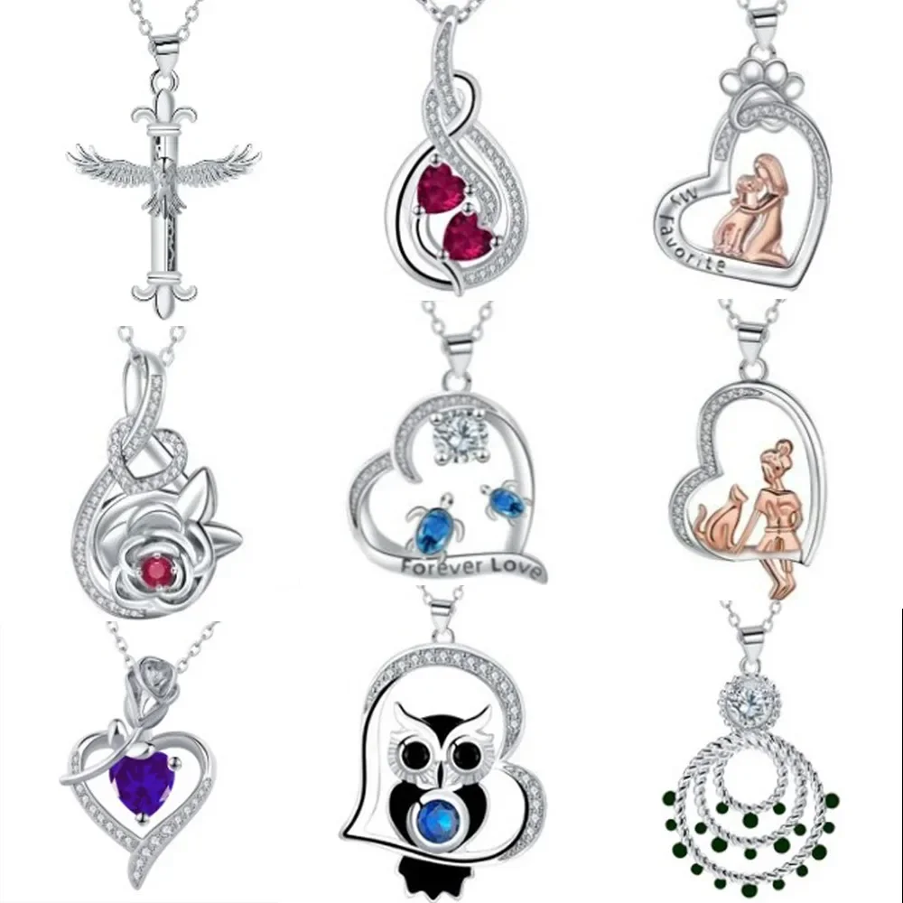 Ожерелье с милым сердечком пони подарок для себя вашей дочери жены