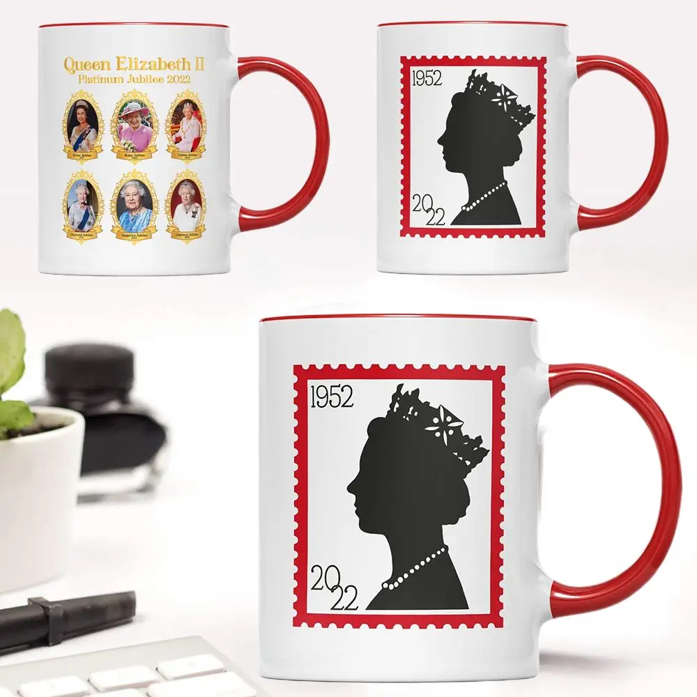 

Kitchen Souvenir Ceramics Personalized Queen Elizabeth II 1926 - 2022 Coffee Mug In Memory Mug