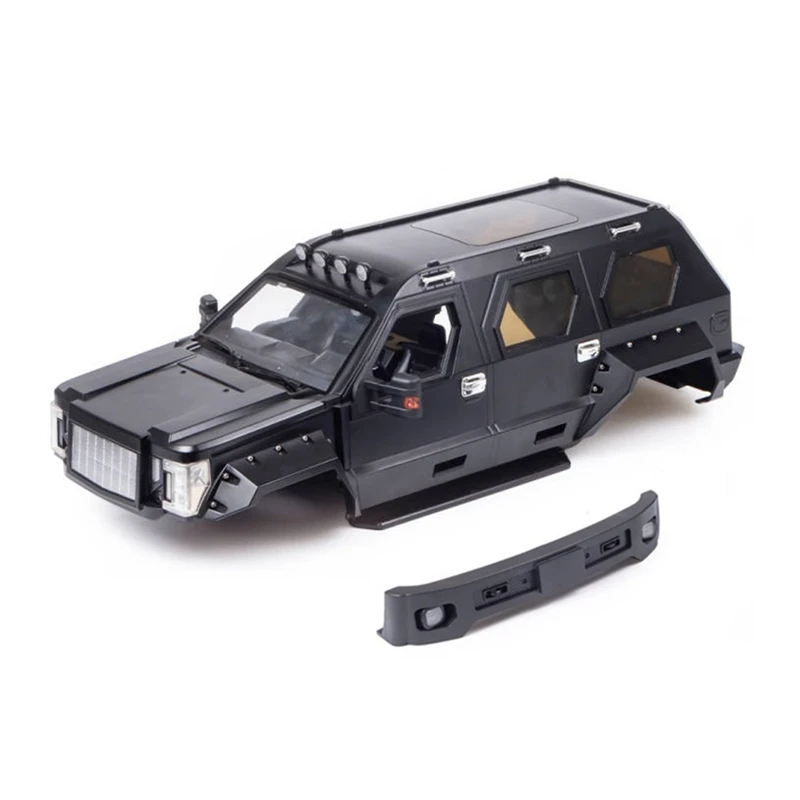 12 8-дюймовый 324-мм колесная база George Patton корпус автомобиля для 1/10 RC гусеничного