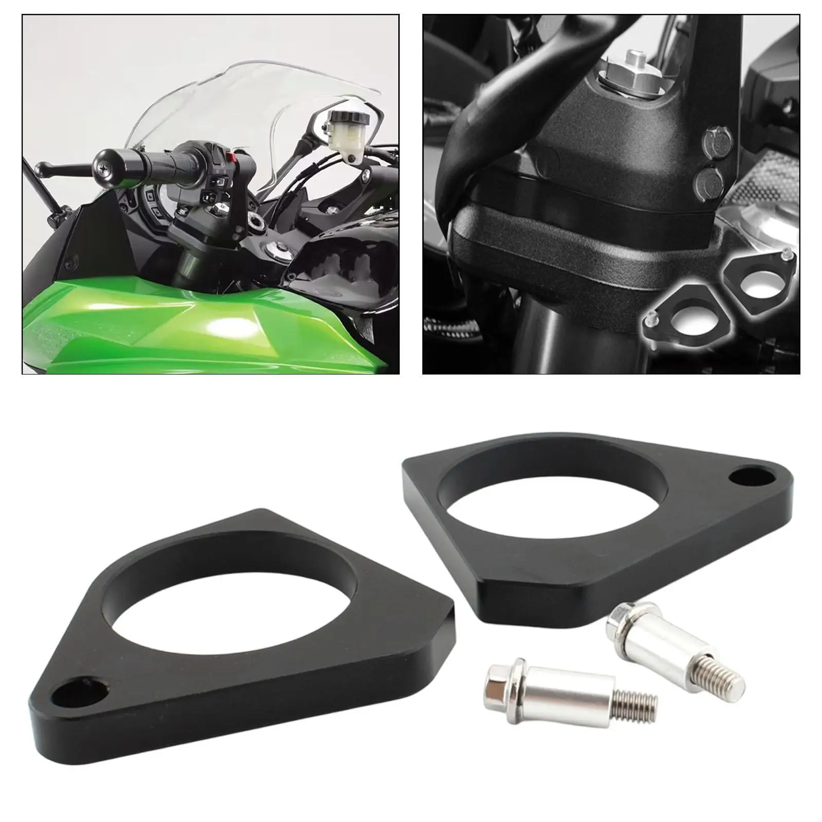 Фото Подставки для руля мотоцикла, стабильное усиление руля для Kawasaki №4