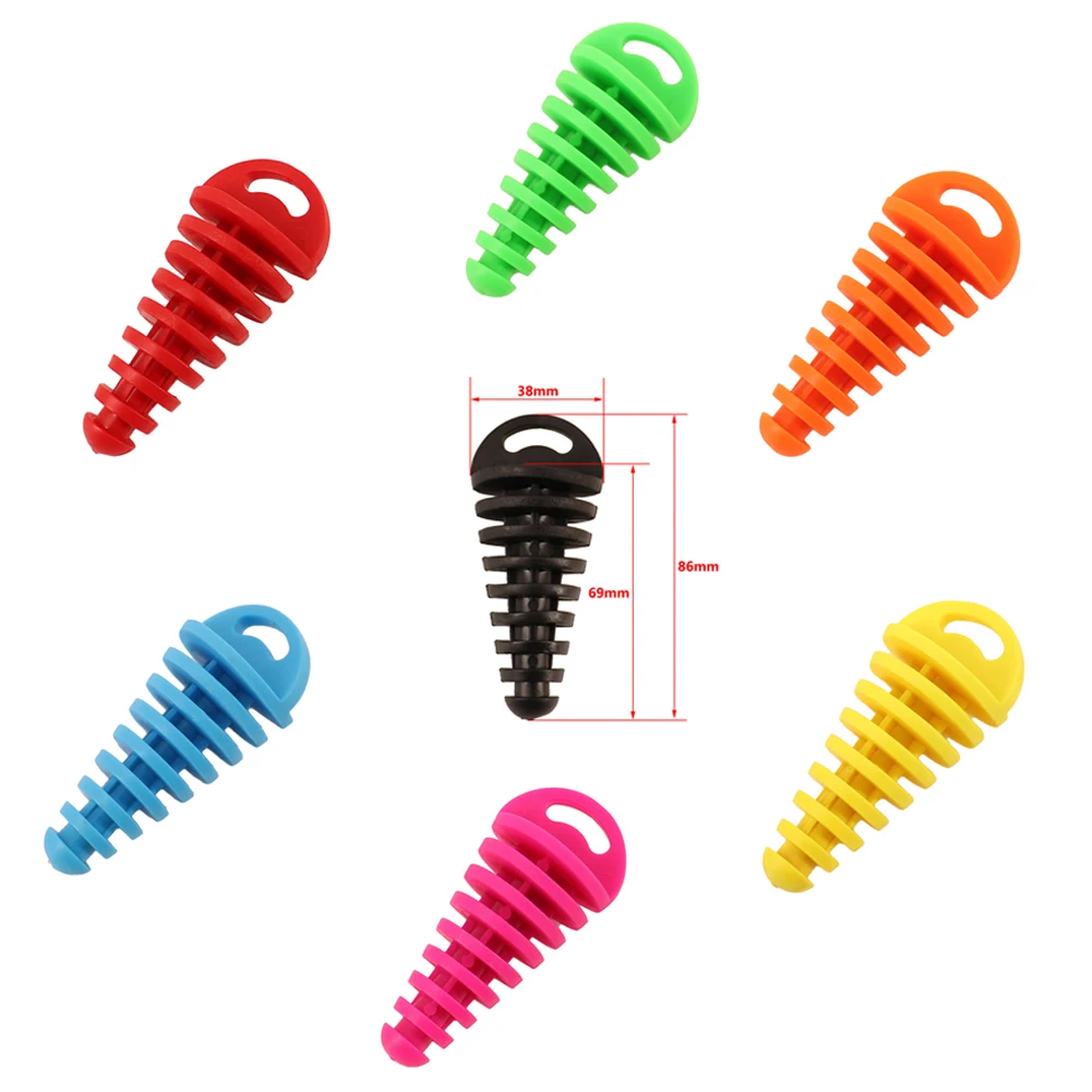 

Резиновая пробка для выхлопной трубы, пробка для выхлопной трубы, для мотоцикла и мотокросса