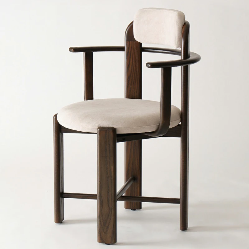 

Nordic Minimalist Dining Chairs Design Creative Wooden Luxury Dining Chairs Backrest Bedroom Silla Comedor Home Furniture WZ50DC