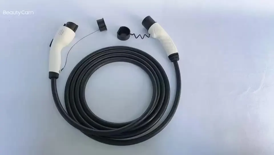 

Ev charger Supply 32a type 1 to type 2 male to female Electric Vehicle EV Power charging Cable