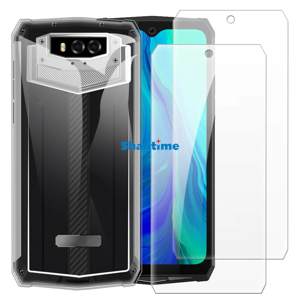 Фото Мягкий чехол + комплект из закаленного стекла для защиты экрана iHunt Titan P13000 Pro, полная защита тела №1