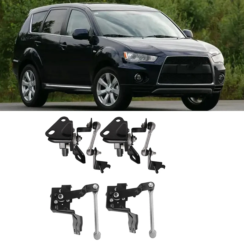 4 шт./компл. передний 8651A095 + задний 8651A047 датчик уровня фар в сборе для Mitsubishi ASX Outlander