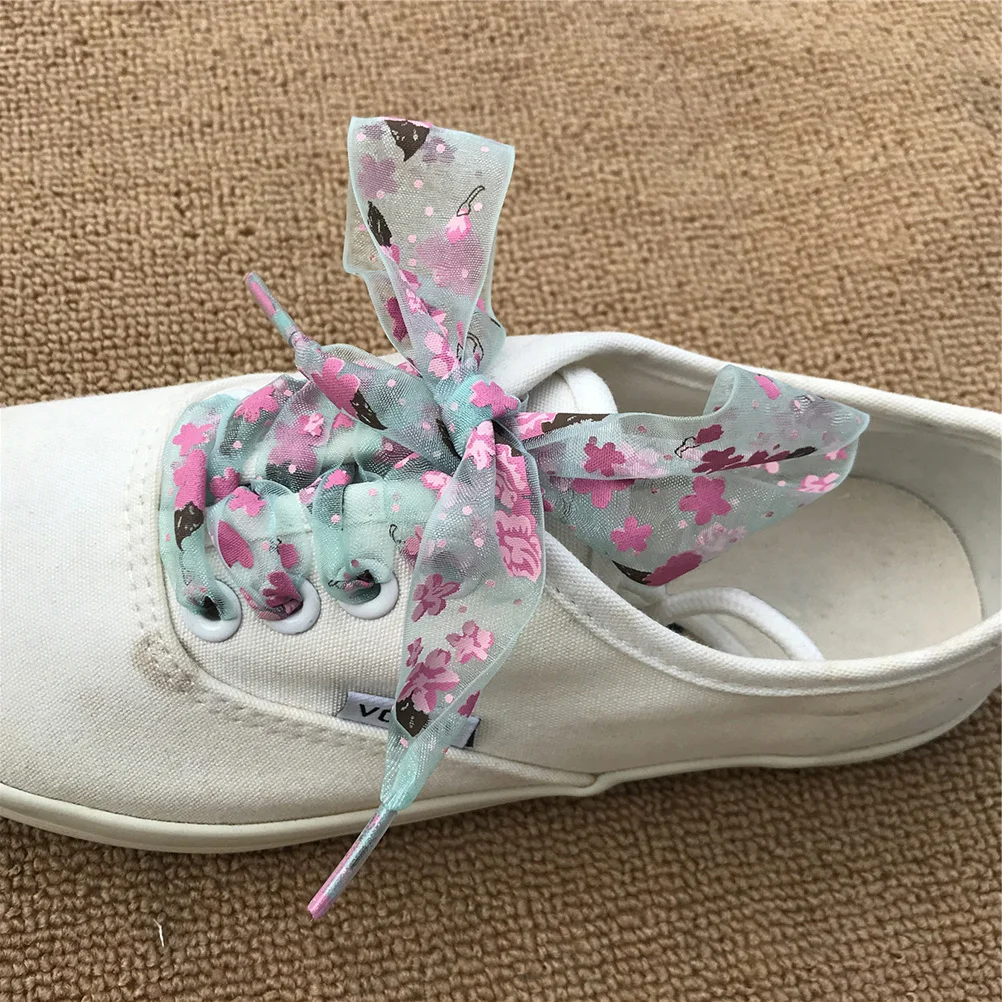 4 Pairs Shoelaces Sneakers Wide Flat Athletic Shoelaces Dream Sports Shoelaces Casual Shoestring Transparent Shoelaces