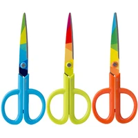 durable stainless steel household scissors office paper cut scissors sharp shears students diy scissor tool handmade scissors