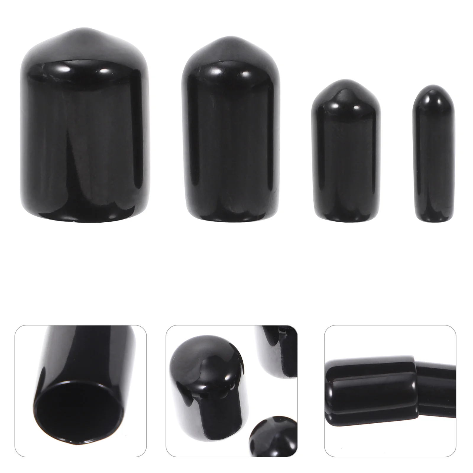

Caps Bolt Rubber End Covers Flexible Cover Screw Round Thread Protector Vinyl Screws Tube Cap Dome Tips Safety Protectors