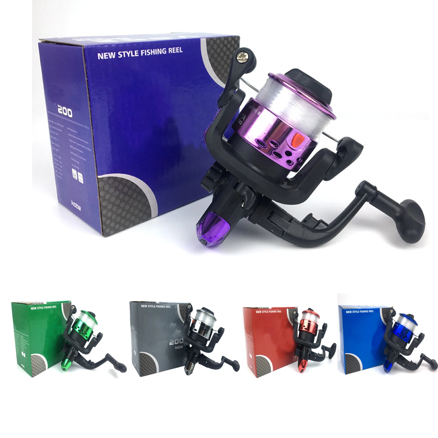 Fishing Reel Spinning 60 type metal spool spinning wheel used for sea fishing carp outdoor fishing metal fishing reel