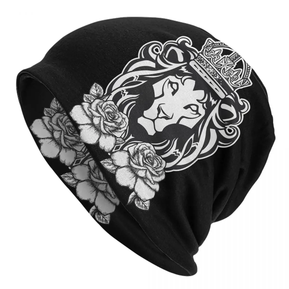 Lion Caps Men Women Unisex Streetwear Winter Warm Knit Hat Adult funny Hats